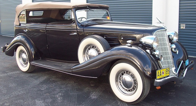 1934 Hudson Straight Eight Convertible, The Untouchables, Wedding Cars ...